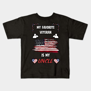 veteran uncle Kids T-Shirt